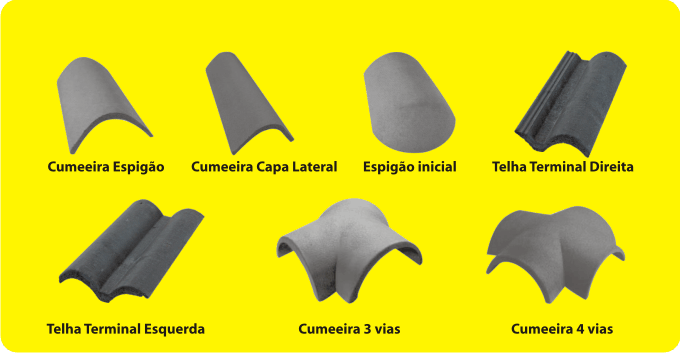 acessorios telha de concreto